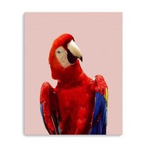 Vibrant And Vivid Bird Unframed Print Wall Art - $2,566.61 MXN