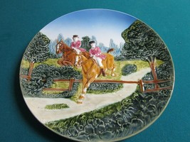 German Wall Plaque Platter Hunting Scene Cottage In The Mountain Pick 1 - £64.08 GBP+
