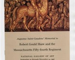 Augustus Saint Gaudens Memorial to Robert Gould Shaw Massachusetts 54th ... - £14.24 GBP