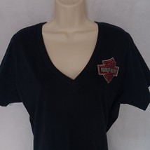 Harley Davidson T-Shirt 1X Black New With Tags Mile High Aurora Colorado - $29.95