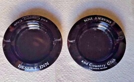 Lot of 2 Vintage Desert Inn and Country Club Las Vegas, Nevada Ashtrays ... - $6.89