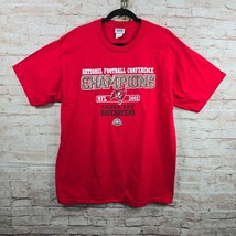 2002 Tampa Bay Buccaneers National Football Conference Champions Tee LEE SPORT L - £9.33 GBP