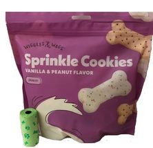 Sprinkle Cookies Vanilla and Peanut Crunchy Dog Treats. One Ten Point Five Ounce - £16.15 GBP