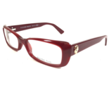 Alexander McQueen Eyeglasses Frames AMQ 4184 E5B Red Gold Skulls 53-16-140 - $74.24