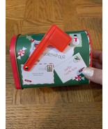 Christmas Gift Box Mailbox Tin-Very Cute-Holds Gift/Present Inside-NEW-S... - $311.48 MXN
