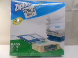 Johnson Ziploc Brand Bags Space Bag Flat Bag Organizer System - £24.80 GBP