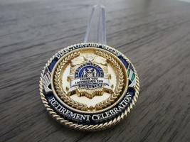 NYPD Director John Valles Retirement Celebration Challenge Coin #983B - £19.45 GBP