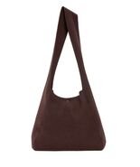 Aya Muse Brushed Wool Shoulder bag With Pouch, Brown, NWT!  - $3,225.93 MXN