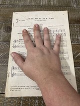 Abe Maris Stella Mass Sheet Music - $243.00