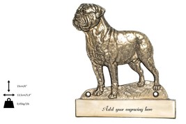 Bullmastiff, dog plaque, can be engraved, limited edition, ArtDog - £61.55 GBP
