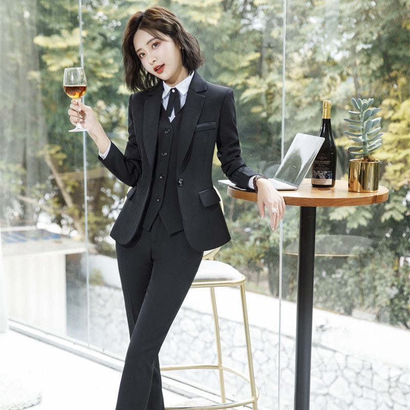 Office 2 Piece Pants Blazer Sets