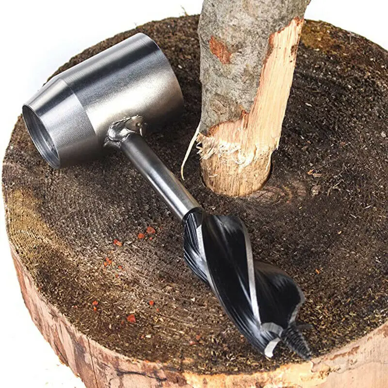 Bushcraft Auger Wrench Outdoor Survival Hand Drill Survival Gear Tool Outdoor - £16.15 GBP