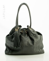 COOL MICHAEL KORS TASSEL PEBBLED LEATHER SHOULDER BAG PURSE! - £93.36 GBP