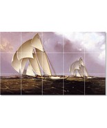 James Buttersworth Ships Painting Ceramic Tile Mural BTZ22172 - $205.15 CAD+