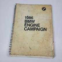 1986 BMW Gasoline Engine Campaign Procedure Manual 1.8, 2.7, 3.2, 3.5 L ... - $24.96
