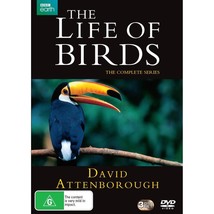 David Attenborough: Life of Birds DVD | Complete Series | 3 Discs | Region 4 &amp; 2 - £14.61 GBP