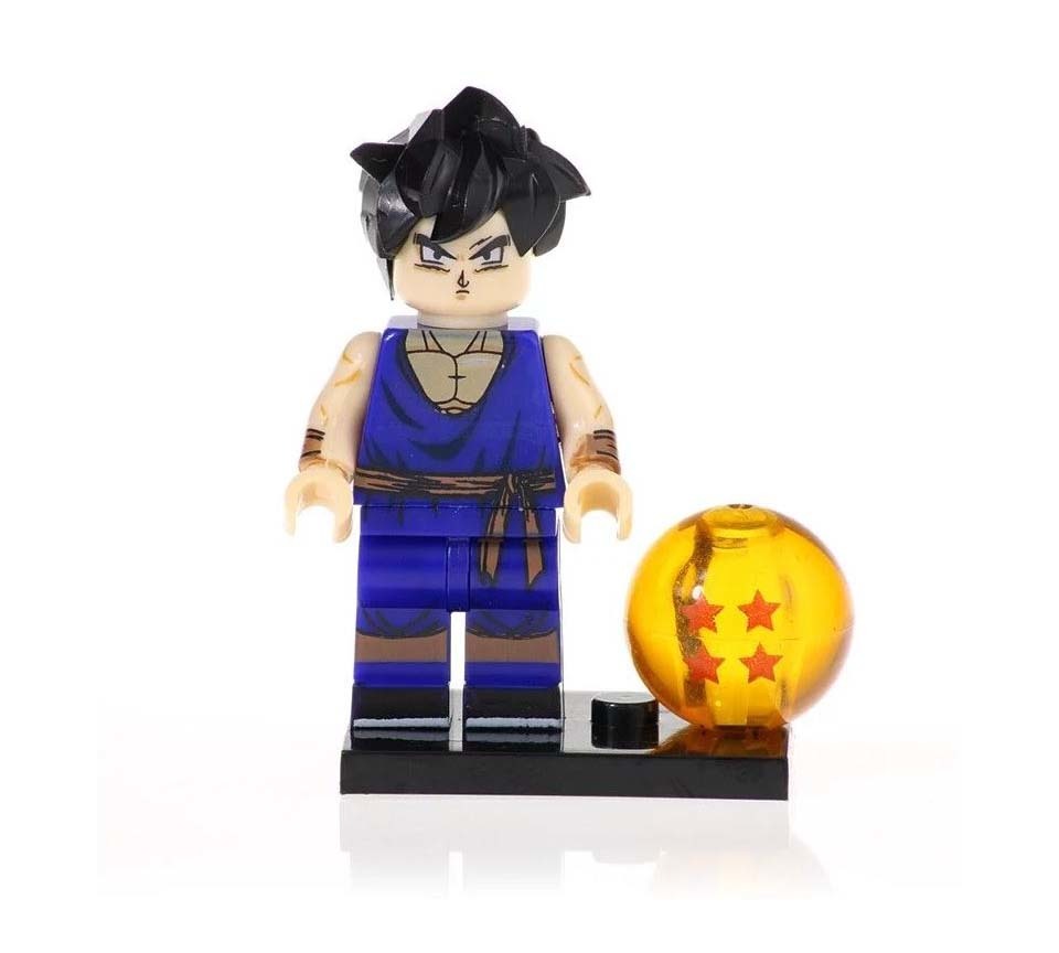 Gohan Blue Dragon Ball Super Z Custom Minifigures - $8.35
