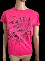 Gildan Woonsocket Rhode Island RI T-Shirt Women’s Size XS Fuchsia Pink -... - $9.95