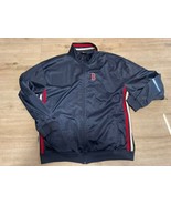 Boston Red Sox MLB 1901 Full Zip Up Track Jacket Mens XL Stitches - $26.68