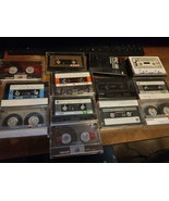 Vintage Used Lot Of 13 Cassette Tapes- TDK.Maxwell, Sony, Scotch Sold As... - £19.46 GBP