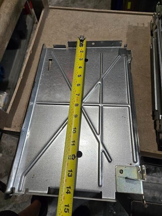 Allen Bradley AB Centerline 2100 9&quot; Base Plate DOOR SILVER INSERT  for M... - $78.21