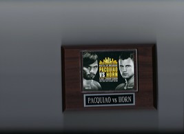 Manny Pacquiao Vs Jeff Horn Poster Plaque Boxing Champion Photo Plaque - £3.85 GBP