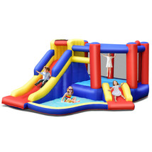 Inflatable Bounce House Kids Jumping Castle Play Center Air Blower Excluded - £305.79 GBP