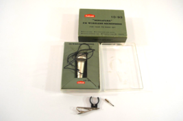 Calrad 10-93 Miniature FM Wireless Microphone 88-108 MHz w/ Clip &amp; Box Japan - £38.09 GBP