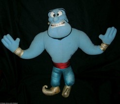 14&quot; DISNEY VINTAGE 1992 ALADDIN BLUE GENIE STUFFED ANIMAL PLUSH DOLL TOY... - $28.50