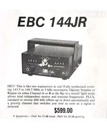 1975 Emergency Beacon EBC 144JR Transceiver Advertisement Electronics DW... - €21,47 EUR