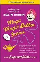 Mega Magic Bobbin Washer, 12 Count (Pack of 1), White - £20.33 GBP