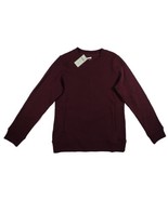 Duluth Trading Women&#39;s Rib Crewneck Sweatshirt Purple 20929 Box Small Ne... - £20.34 GBP