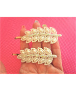 Pearl leaf flower hair pin set-4 PIECES - €11,09 EUR