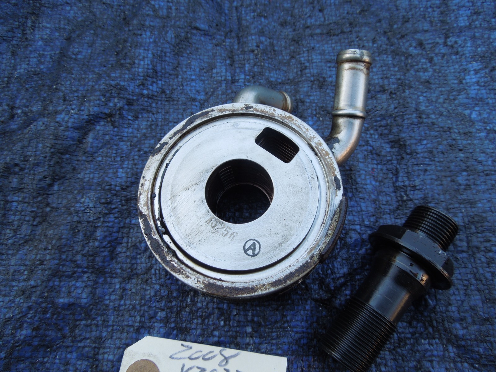 06-11 Honda Civic SI K20Z3 engine oil cooler housing engine motor OEM k20 AA46 Item image 6