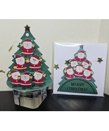 Vintage Sanrio The 1998 Mini Card Collection Pop Up Card Santa 3 Tier Tr... - $562.38 MXN