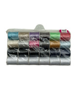 24 Full Size Assorted Spools of Thread Full Size 200 Yards Each - £13.93 GBP
