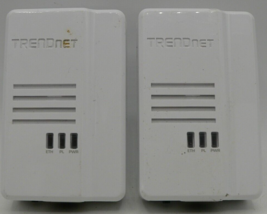 Lot of 2 Trendnet TPL-408E Powerline Ethernet Adapter - $12.64 CAD