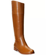 LAUREN RALPH LAUREN Women&#39;s Justine Asymmetrical Riding Boots 5B Tan - £137.48 GBP