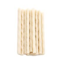 Dog Chew Treats Rawhide Twist Natural Premuim 5&quot; Twisted Dental Choose Q... - £7.57 GBP