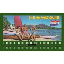 Lionel Style Billboard Glossy Insert Uaa Hawaii &amp; American Flyer - £5.49 GBP