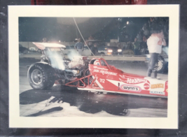 L&amp;M Don Prudhomme Snake Funny Car Dragster NHRA Hot Wheels Race Photo Card #83B - £48.14 GBP