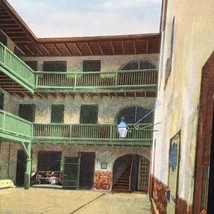 Cabildo Prison Rooms Postcard Linen Vintage New Orleans Louisiana USA - £10.02 GBP