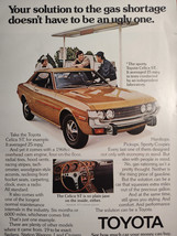 1973 Esquire Original Art Ad Advertisement TOYOTA Celica GT - £8.33 GBP