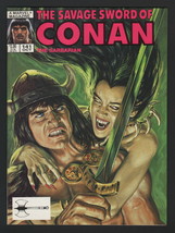 The Savage Sword Of Conan Vol.1 #141 - 1987, Marvel, NM-, B&amp;W Magazine - £4.73 GBP