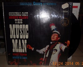 Meredith Wilson&#39;s The Music Man Original Soundtrack SW 990 33RPM LP Record - £11.66 GBP