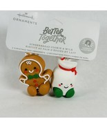 Hallmark Christmas Ornament Better Together Gingerbread and Milk Magnetic - £12.61 GBP