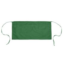 Waitress Waist Apron Commercial Bib Spun Poly Cotton Dark Green 3 Pockets - €8,67 EUR