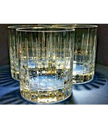 Faberge Atelier Crystal Collection Old Fashion Glasses set of 4 NIB - £660.65 GBP