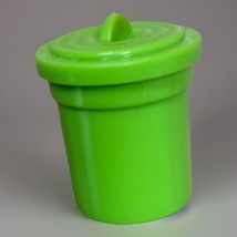 ️ 1989 TMNT Flushomatic Green Trash Can with Lid – Vintage! ️ - $24.75