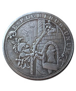 HB(271)US Hobo Nickel Morgan Dollar Silver Plated Copy Coin - £7.81 GBP
